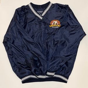 Cooperstown MLB All Star Village Windbreaker V-Neck Pullover Men’s large ‼️